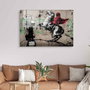 Wallity Cuadro Decorativo de Vidrio Templado Multicolor 70 x 100 cm